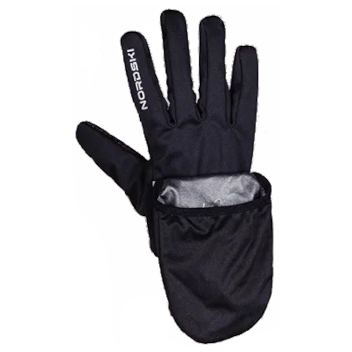 Перчатки лыжные NORDSKI Pro (черный/серый)