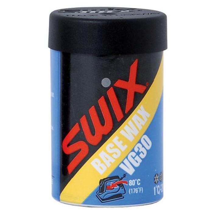 Мазь держания, твердая SWIX VG30 (грунтовая, синяя) (+1°С -20°С) 45 г.