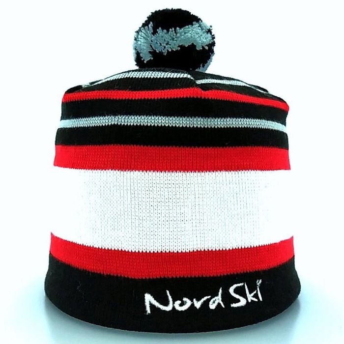 Шапка вязаная NORDSKI Bright (черный)