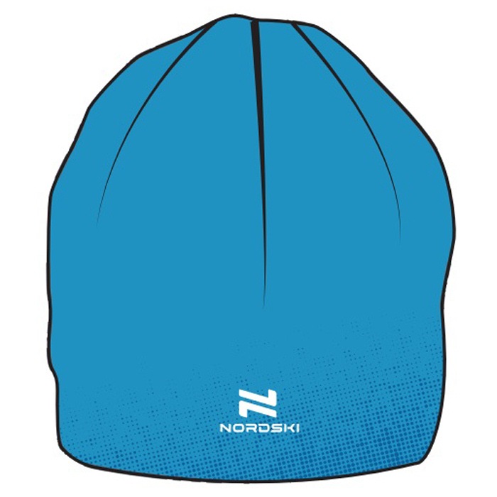 Шапка гоночная NORDSKI Pro Jr (голубой/черный)
