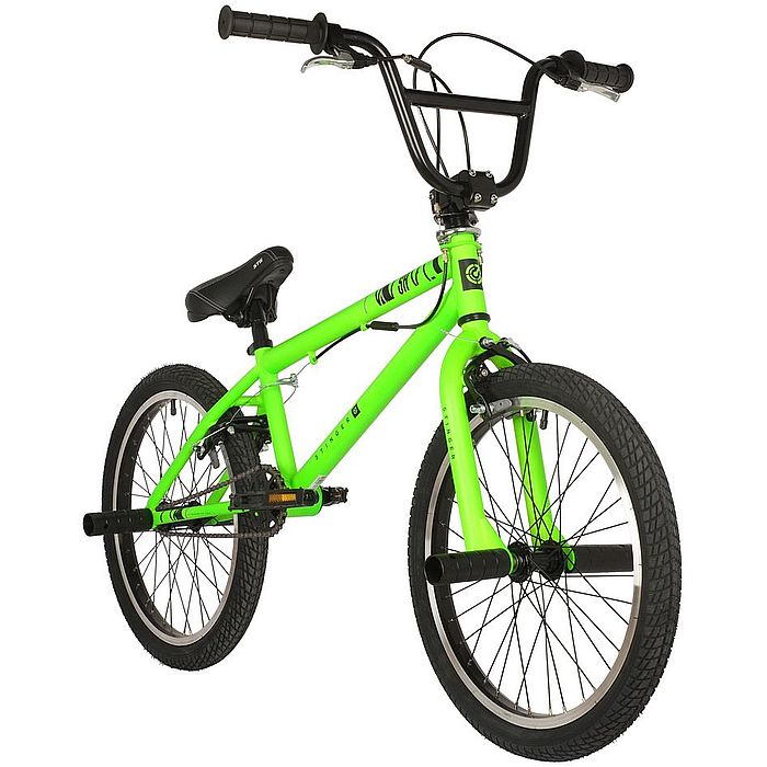 Велосипед STINGER Shift BMX 20&quot; (зеленый) (2022)