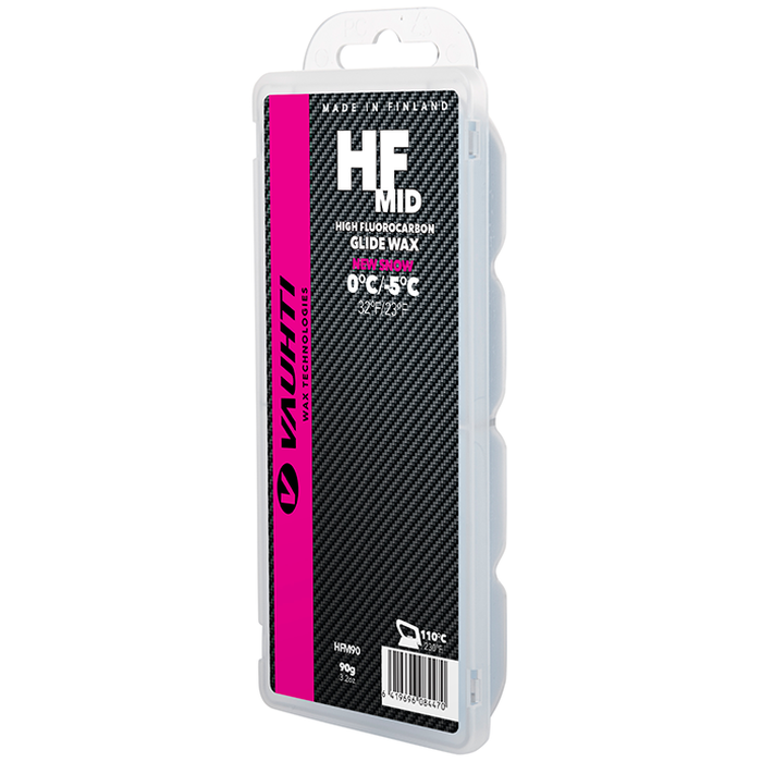 Парафин высокофтористый VAUHTI HF Mid (+0°С -5°С) 90 г.