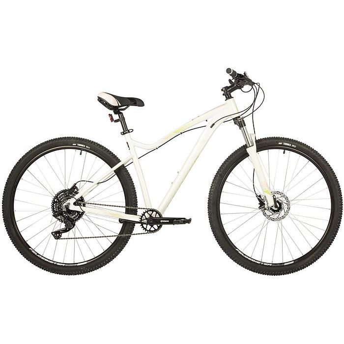 Велосипед STINGER Vega Pro 29", Al, H-Disk Brake, 9-Speed (белый) (2021)