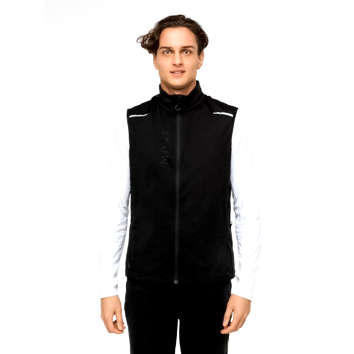 Жилет разминочный MOAX Dynamic (черный)