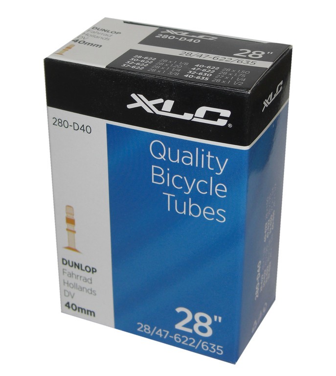 Камеры XLC Bicycle tubes 28&quot;_1 1/8*1,75 DV 40 мм