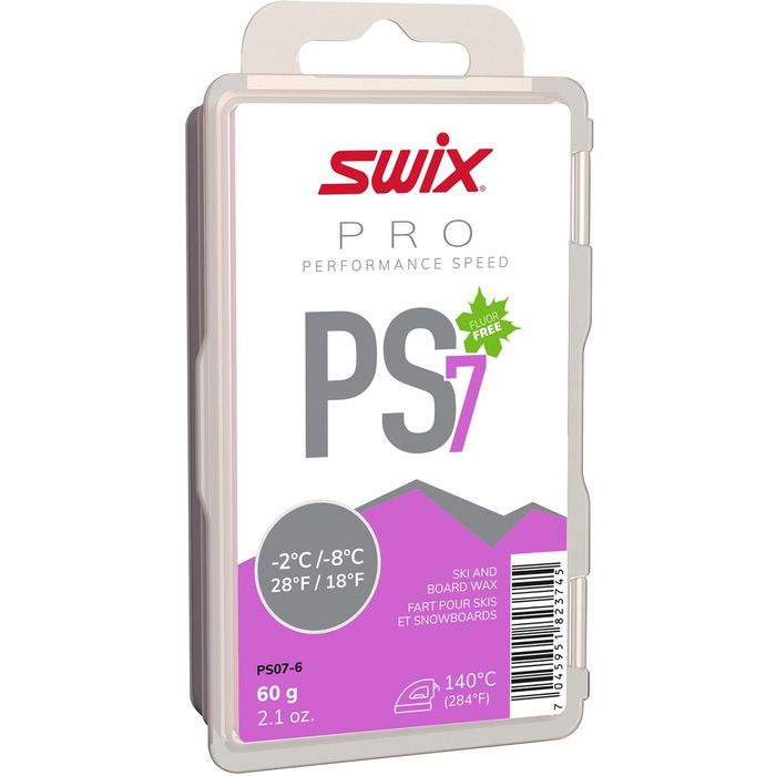 Парафин углеводородный SWIX PS7 Violet (-2°С -8°С) 60 г.