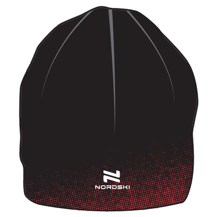 Шапка гоночная NORDSKI Pro Jr (черный/красный)